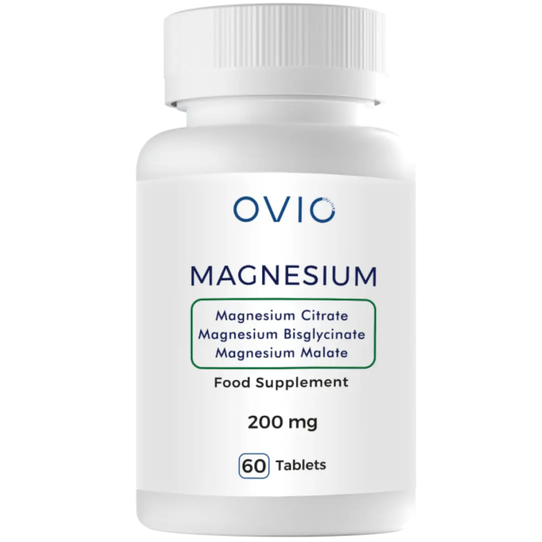 Ovio Magnesium Dietary Supplement for Daily Wellness 60 Tablets