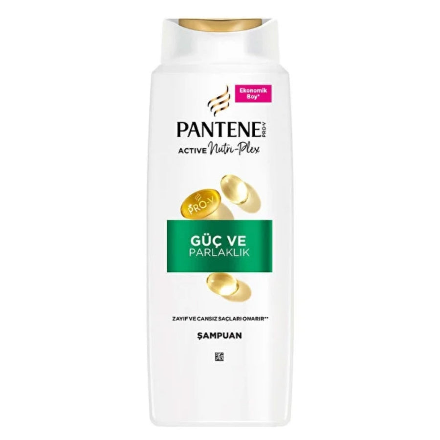 Pantene Strength & Shine Shampoo for Radiant Hair 625 ml