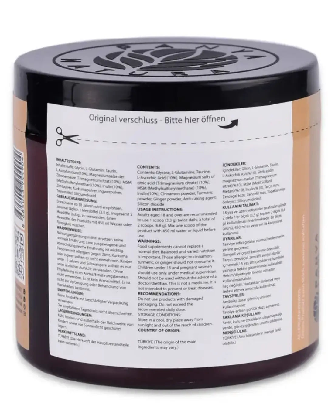 Panya Natura Nova 11 Daily Supplement Powder 60 Servings 198g