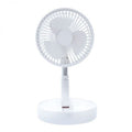 Petrix 34612 Rechargeable Pedestal Fan with Adjustable Stand