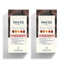 Phyto PhytoColor 4.77 Intense Chestnut Copper Hair Dye 2-Pack