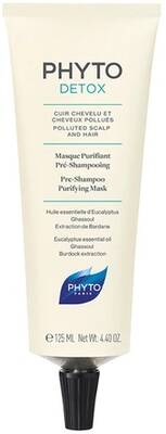 Phyto Phytodetox Pre-Shampoo Purifying Mask for Dull Hair 125 ml