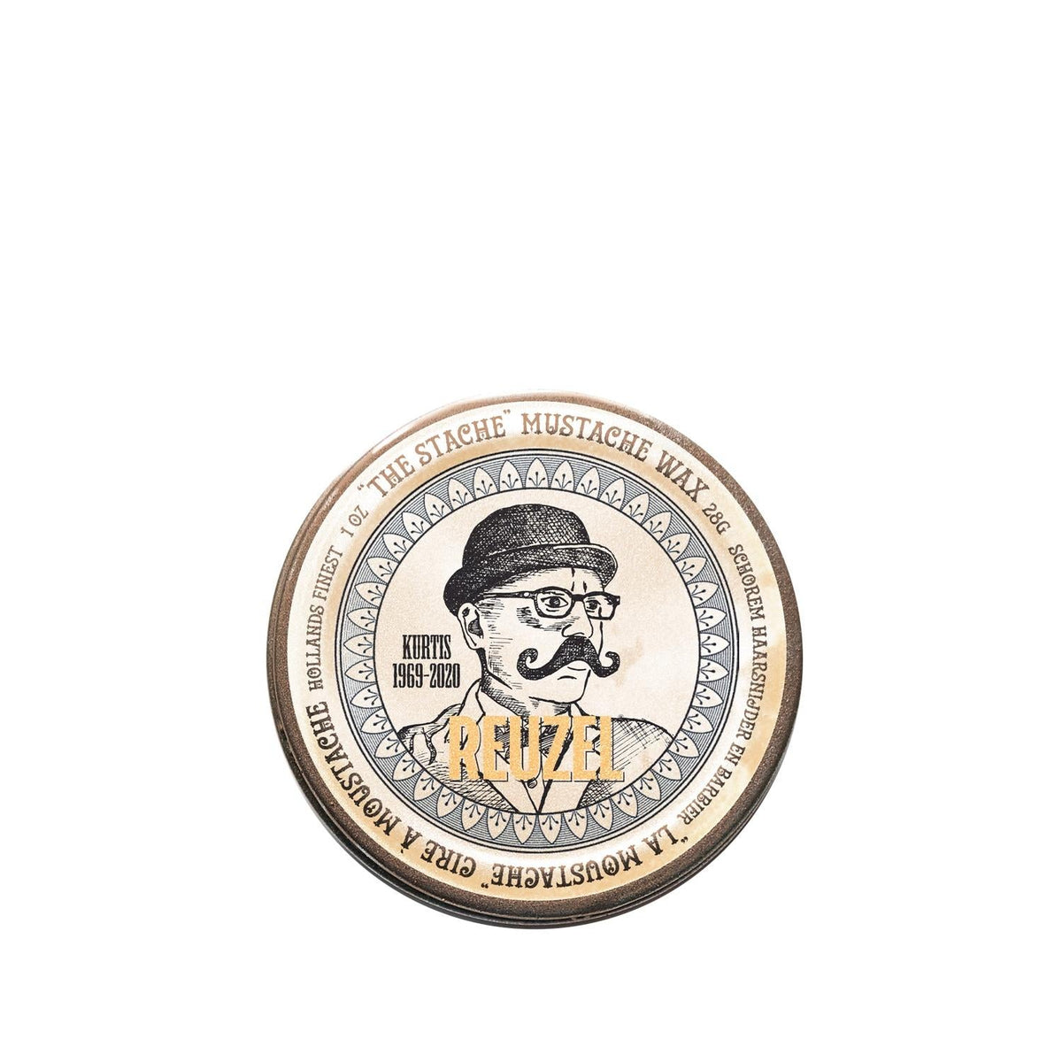 Reuzel Bourbon Sidecar Mustache Wax with Strong Hold 28g
