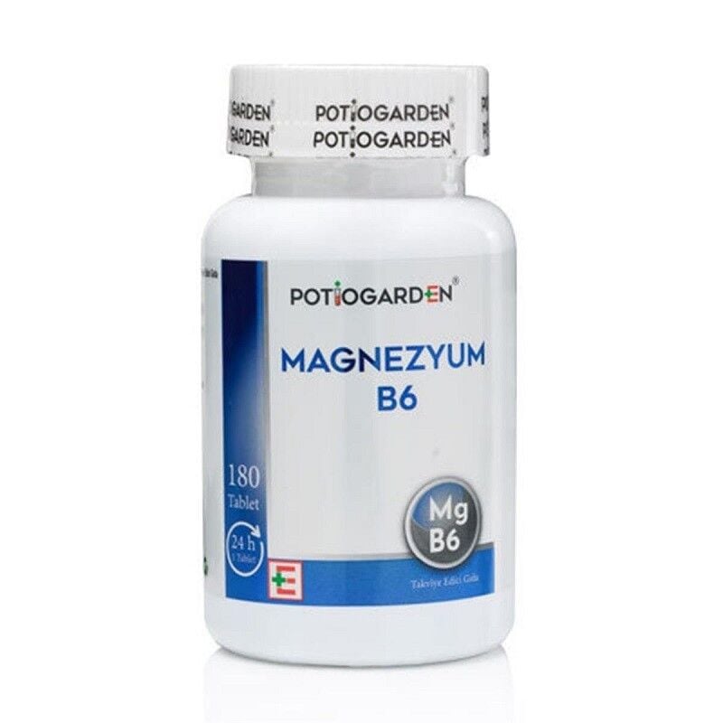 Empati Pharma Potiogarden Magnesium & B6 Supplement 180 Tablets