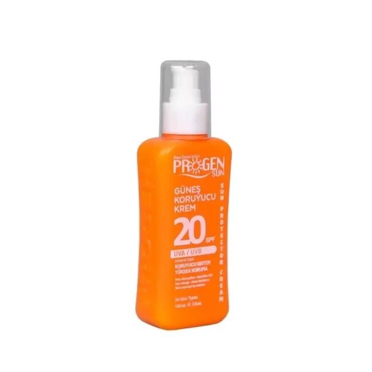 Progen SPF 20 Sunscreen Cream for Daily Protection 150ml