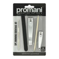 Promani 5-Piece Travel Nail Care Set for On-the-Go Grooming