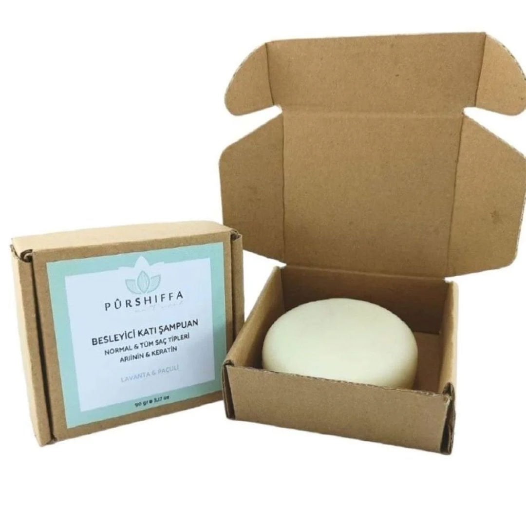 Purshiffa Besleyici Nourishing Solid Shampoo Bar 90g