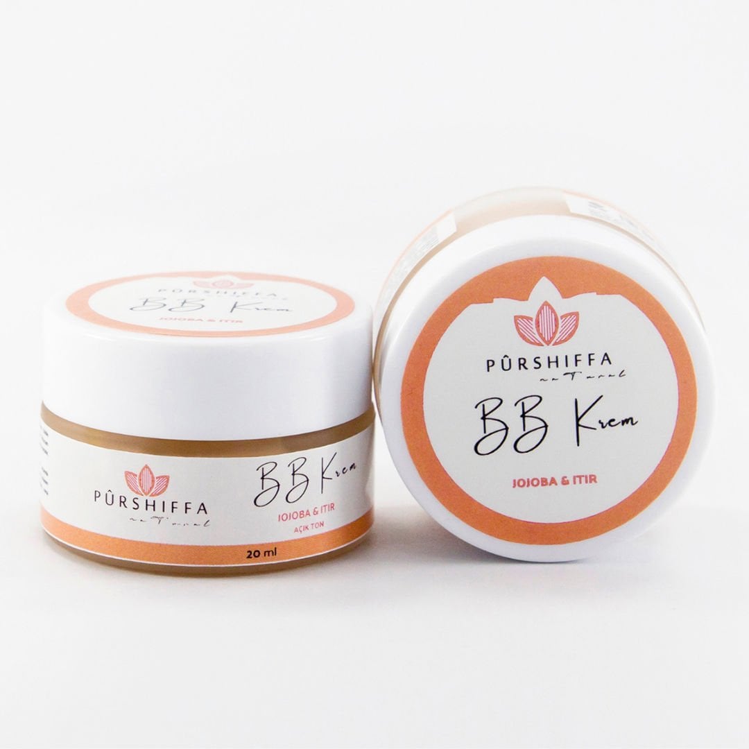 Purshiffa Natural BB Cream Medium Tone Nourishing Formula 20 ml