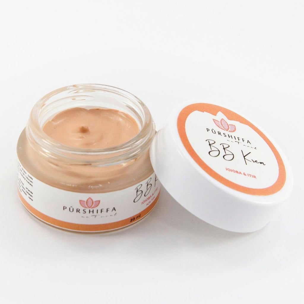 Purshiffa Natural BB Cream Medium Tone Nourishing Formula 20 ml