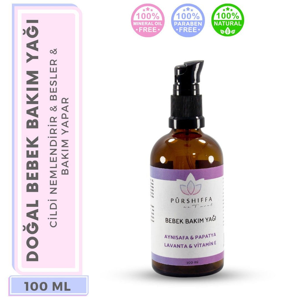 Purshiffa Natural Baby Care Oil Soothing Moisturizer 100 ml