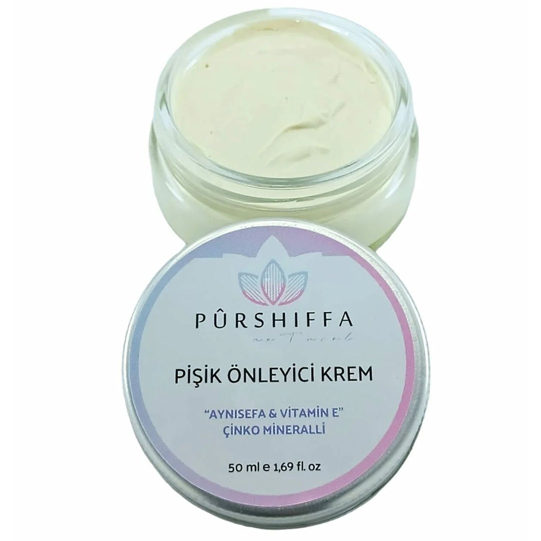 Purshiffa Natural Diaper Cream Soothing Barrier Protection 50 ml