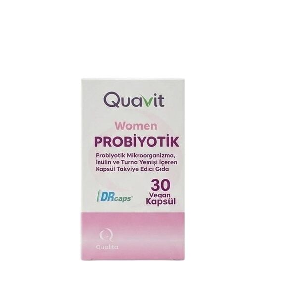 Qualita Ilac Quavit Women Probiotic with Cranberry & Inulin 30 Capsules