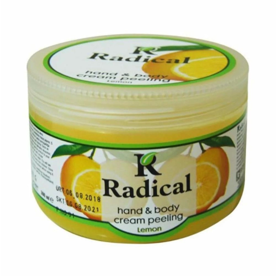 Radical Color Lemon Extract Hand & Body Cream Peeling 300ml