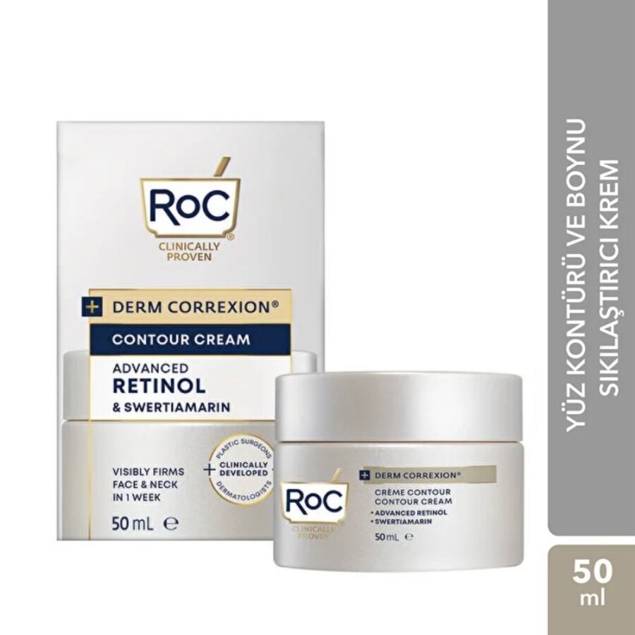 RoC Derm Correxion Retinol + Swertiamarin Firming Face & Neck Cream 50ml