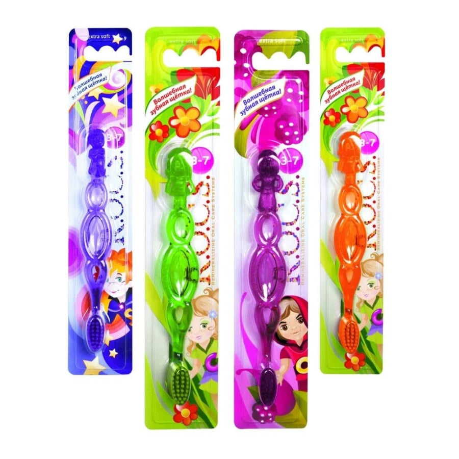 R.O.C.S. Soft Kids Toothbrush for Ages 3-7 Extra Soft Bristles