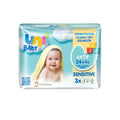 Uni Baby Active Sensitive Wipes for Toddlers 3x52 Pack