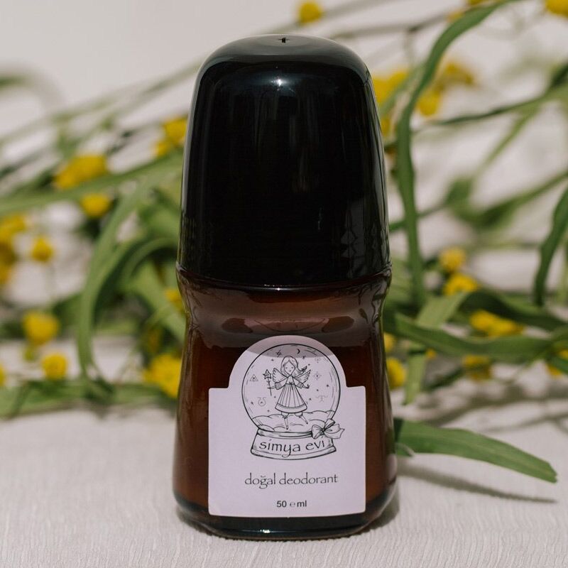 Simya Evi Natural Deodorant with Citrus & Witch Hazel 50 ml