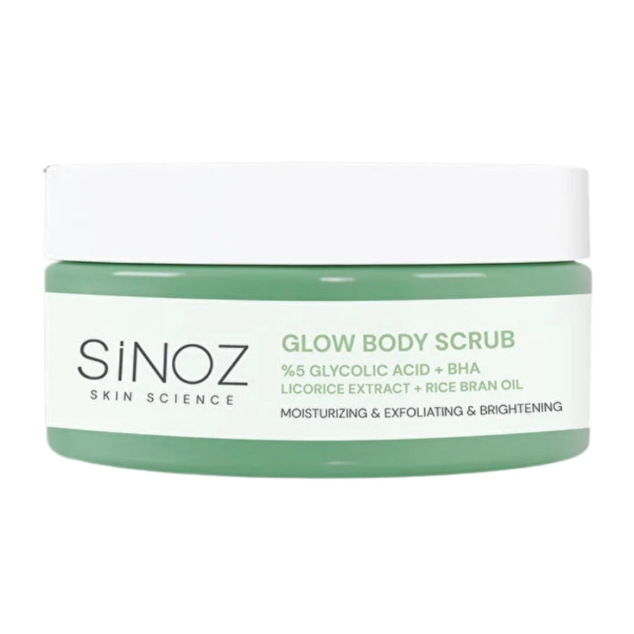 Sinoz Glow 5% Glycolic Acid Body Scrub for Radiance 200g