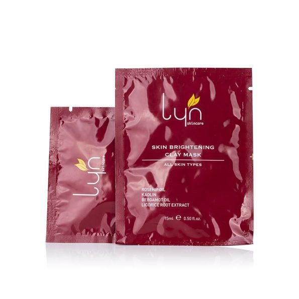 Lyn Skincare Brightening Clay Mask for Radiant Skin 8x15 mL