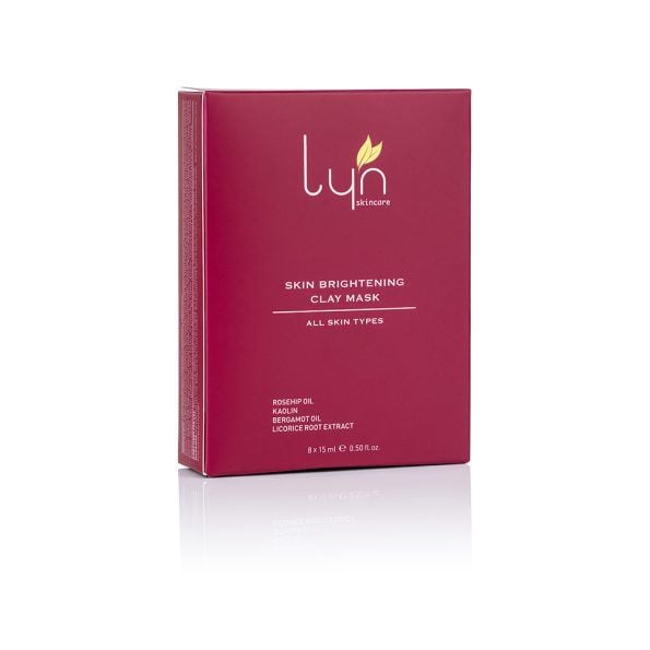 Lyn Skincare Brightening Clay Mask for Radiant Skin 8x15 mL
