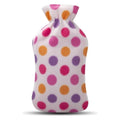 Smart Home Hot Water Bottle with Round Pattern Cover 2L