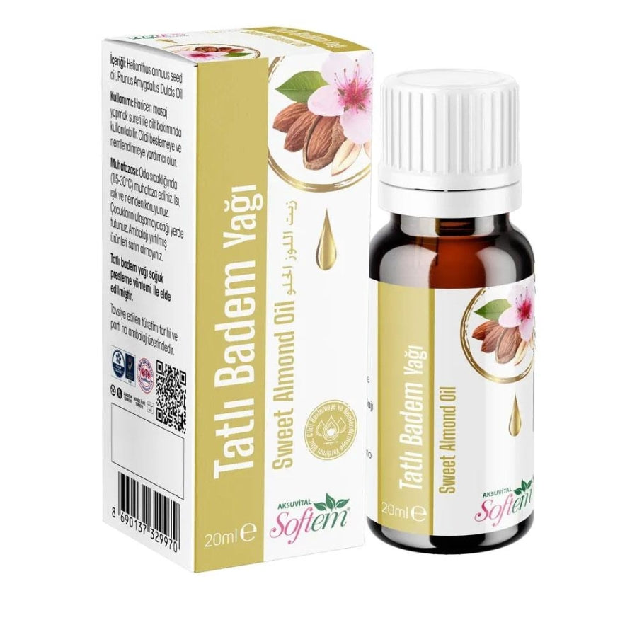Shiffa Home Softem Sweet Almond Oil Nourishing Care 20ml