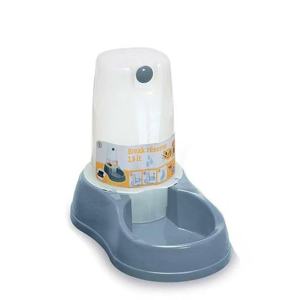 Stefan Plast Blue Water Bottle Durable Outdoor Hydration 1.5L