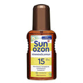 Sunozon SPF 15 Tanning Oil Spray for Sun Protection 150 ml