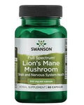 Swanson Full Spectrum Lion's Mane Mushroom 500mg 60 Capsules