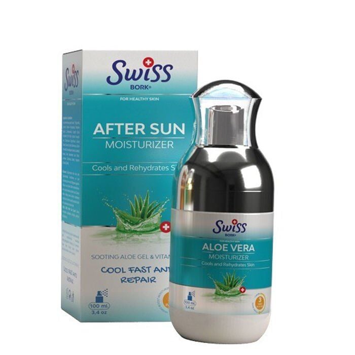 Swiss Bork Aloe Vera Moisturizing Lotion for Hydration 100 ml
