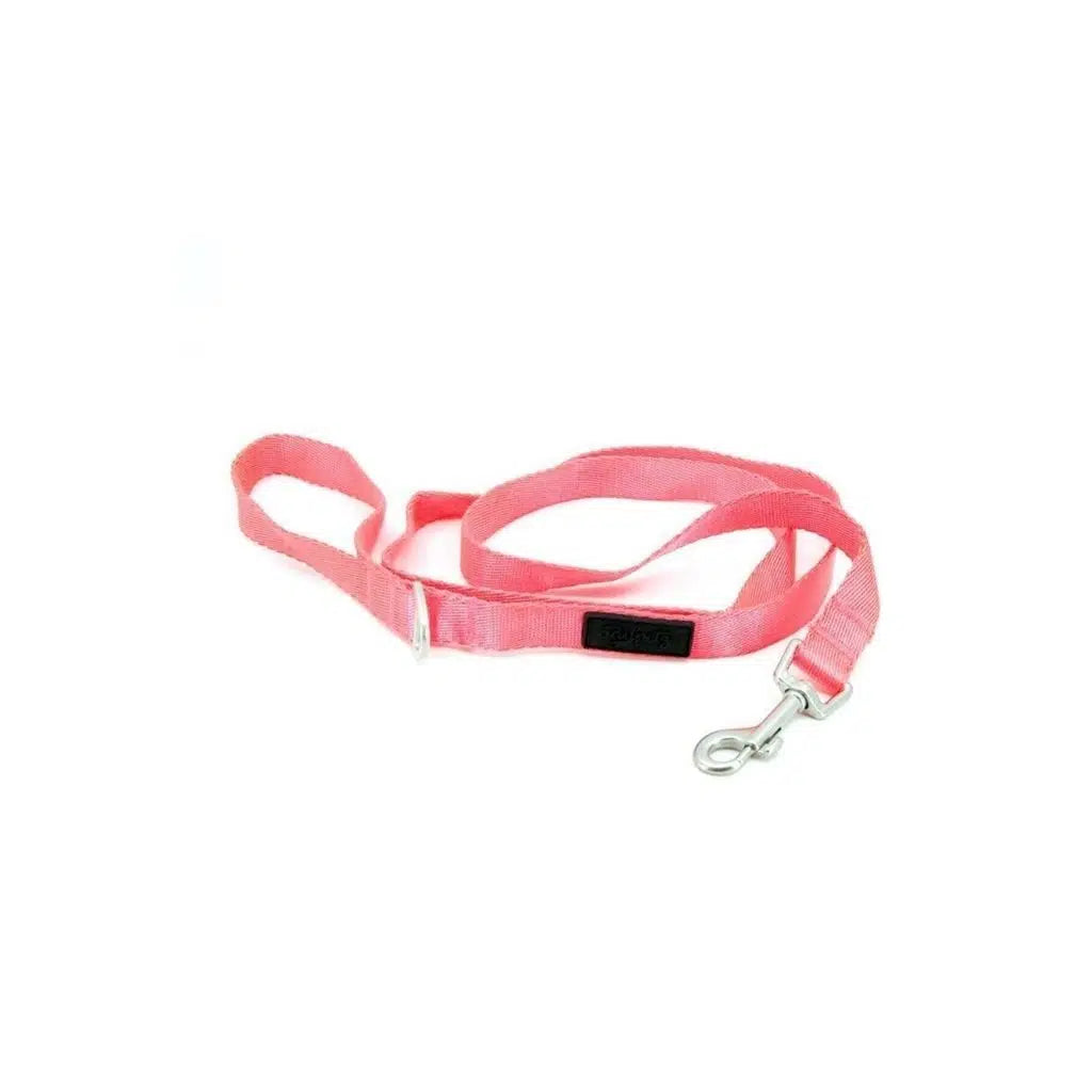 Tailpetz Neon Pink Dog Leash Durable Nylon 130x2 cm