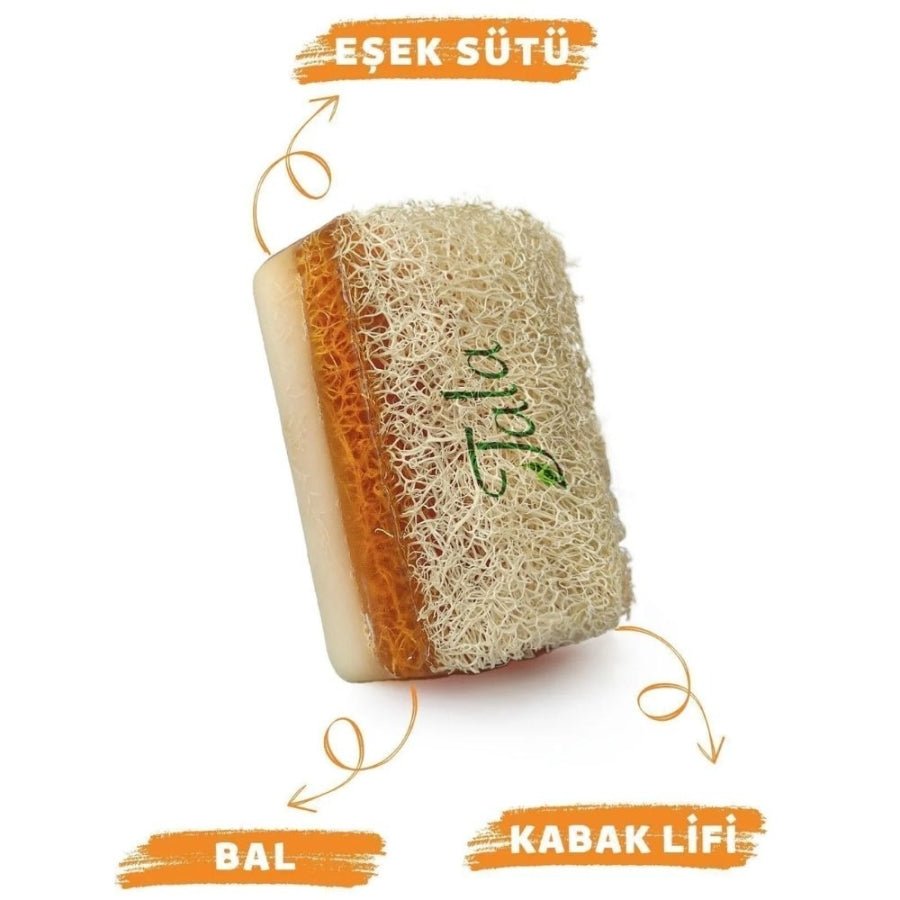 Tala Donkey Milk & Honey Loofah Soap for Smooth Skin 120g