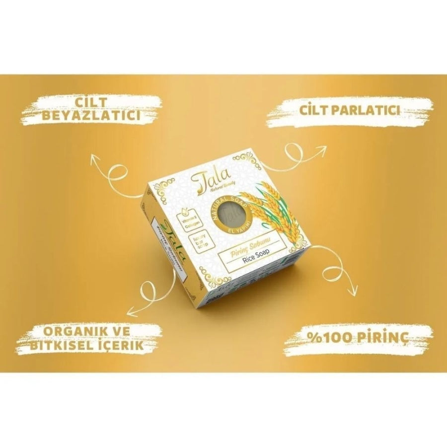 Tala Rice Soap Natural Skin Brightening Bar 150g