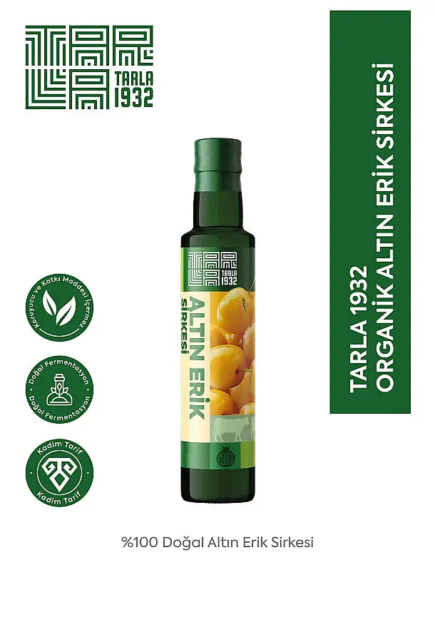 Tarla 1932 Golden Plum Vinegar Natural Fermentation 500 ml