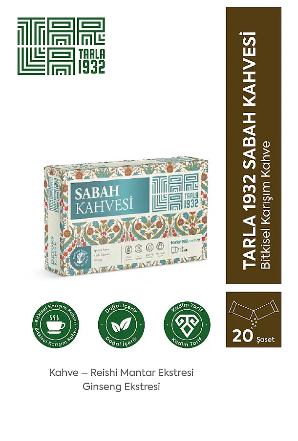 Tarla 1932 Morning Coffee Instant Blend 20 Sachets