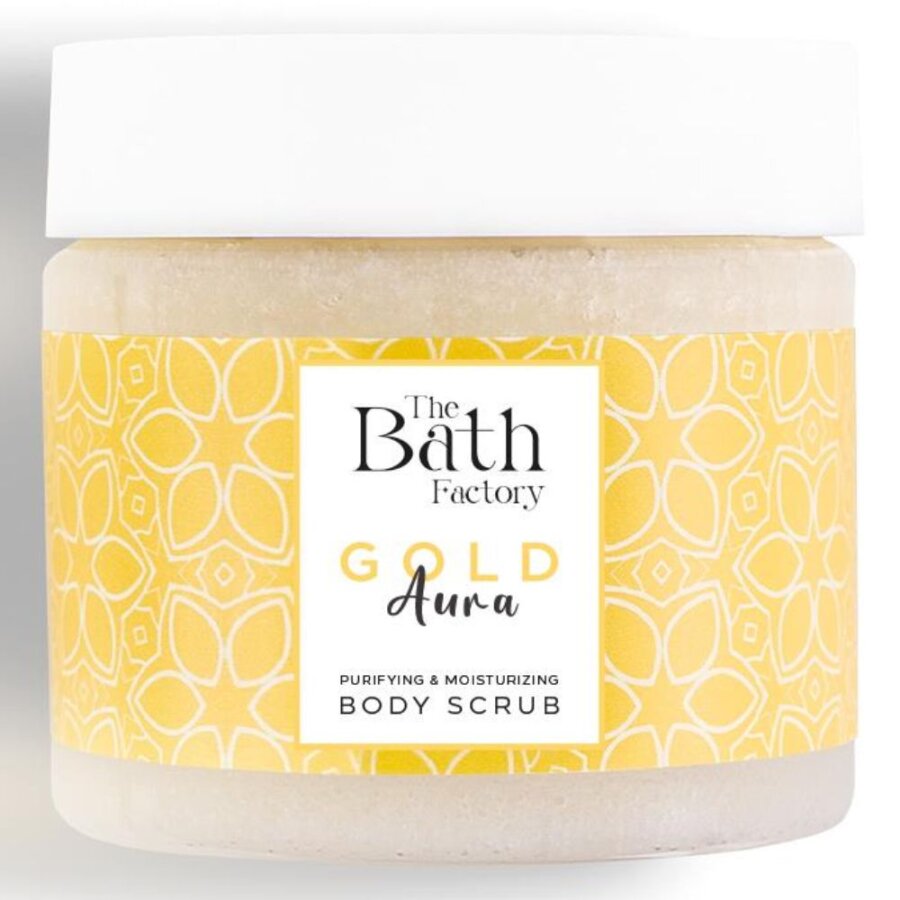 The Bath Factory Gold Aura Nourishing Body Scrub 300g