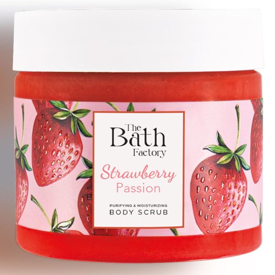 The Bath Factory Strawberry Passion Body Scrub 300g