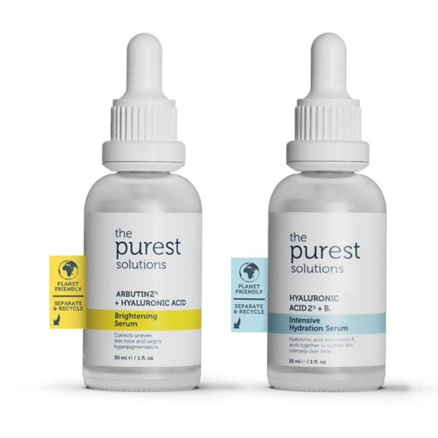 The Purest Solutions Brightening & Hydration Duo Set 2x30ml