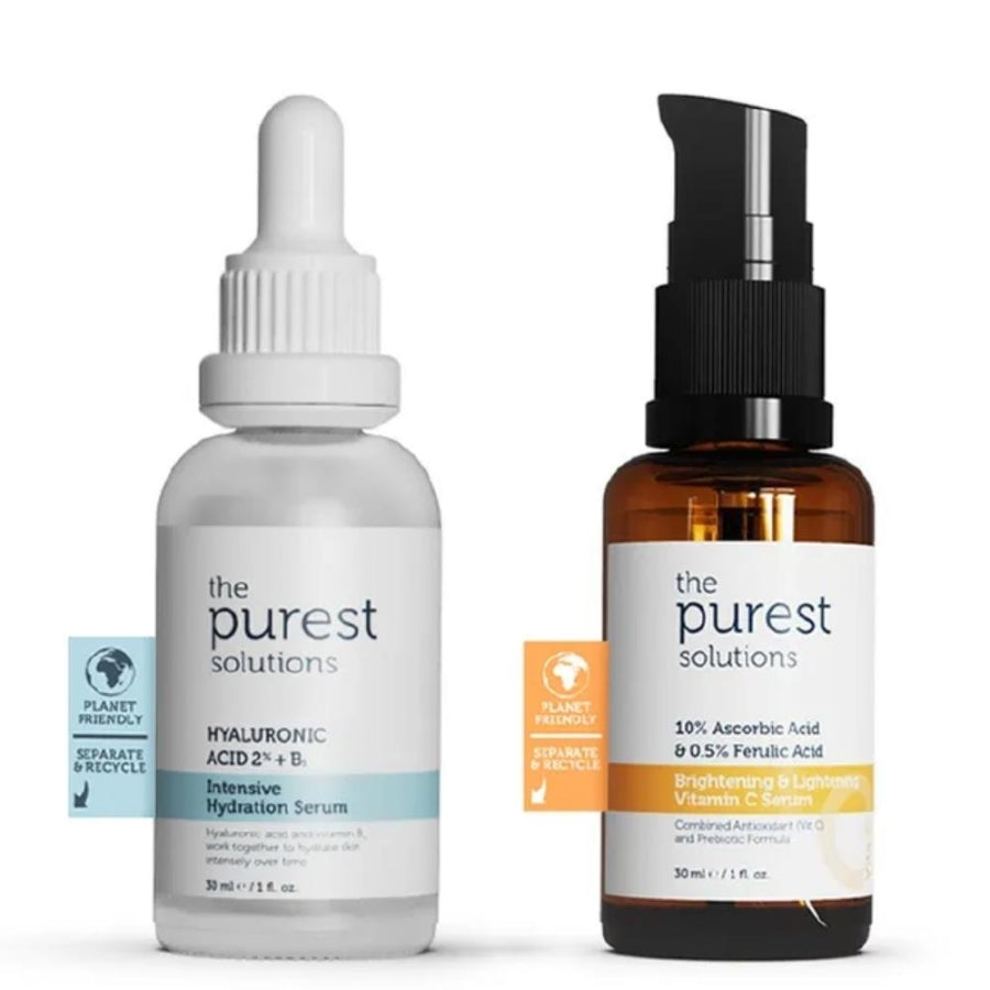The Purest Solutions Hydrating & Revitalizing Serum Set 2x30ml