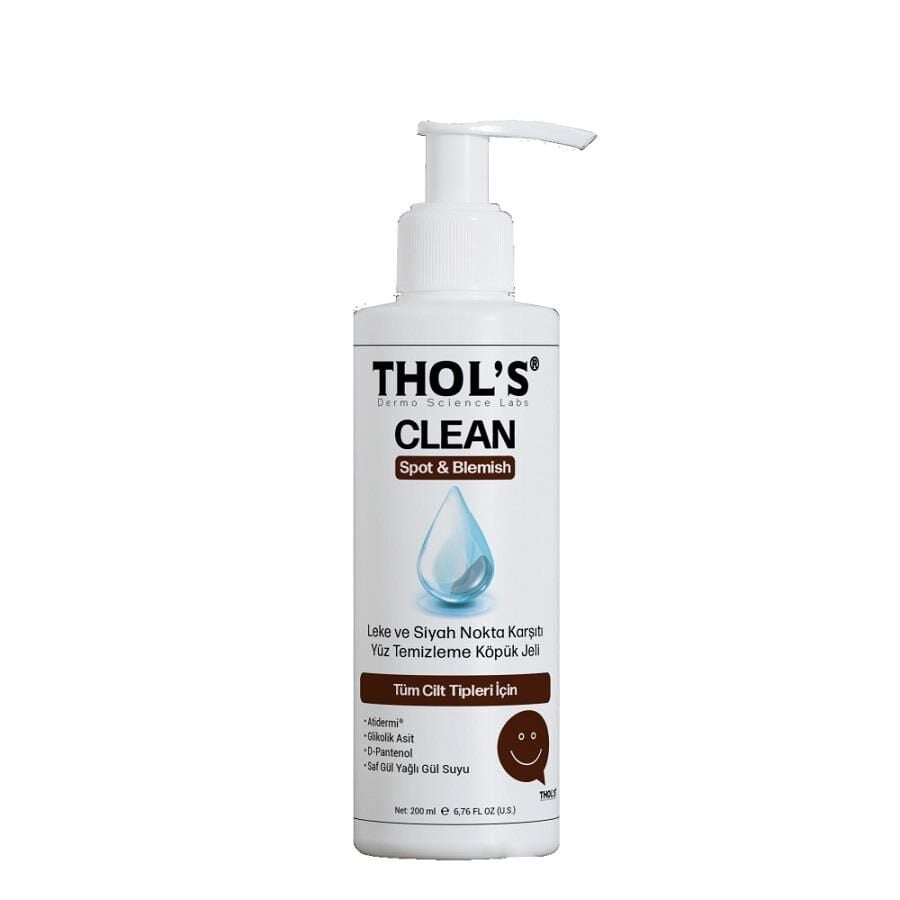Thols Clean Spot Blemish Face Cleansing Gel 200ml