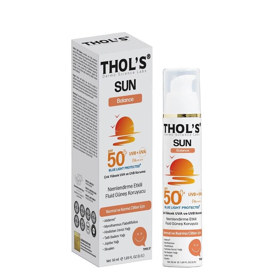 Thols Sun Cream Balance SPF 50 Hydrating Fluid 50ml