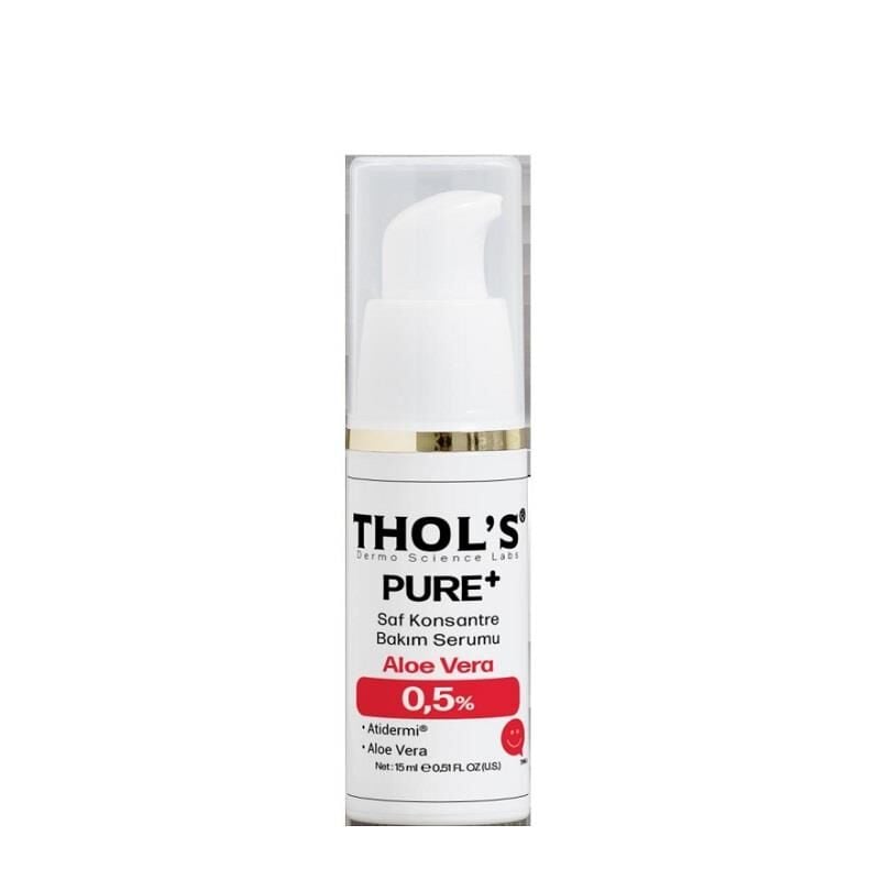 Thols Pure+ Aloe Vera 0.5% Soothing Face Serum 15 ml