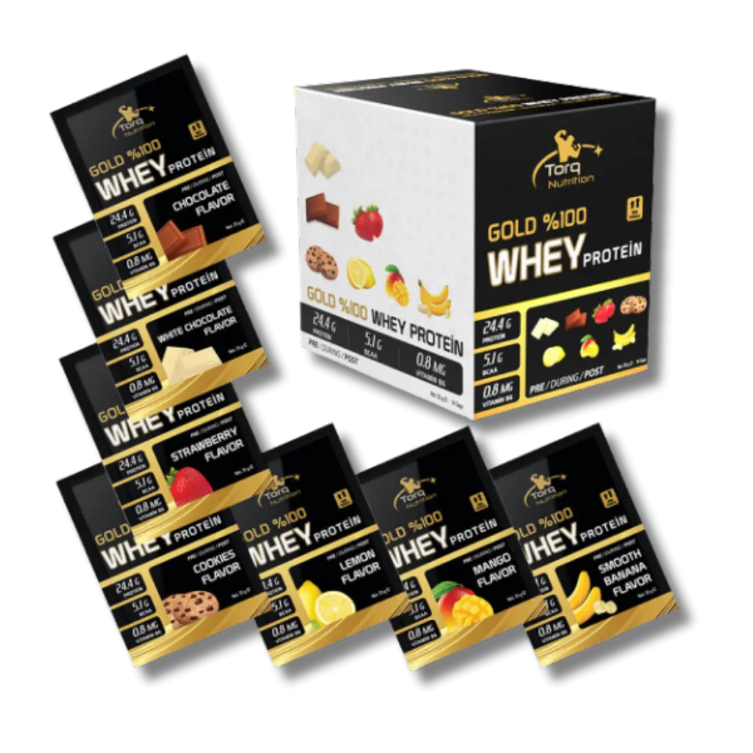 Torq Nutrition GOLD Whey Protein Powder Supplement 14x35g