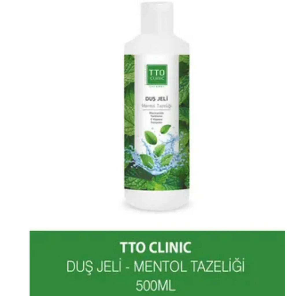 TTO Clinic Menthol Freshness Shower Gel for Body Care 500 ml