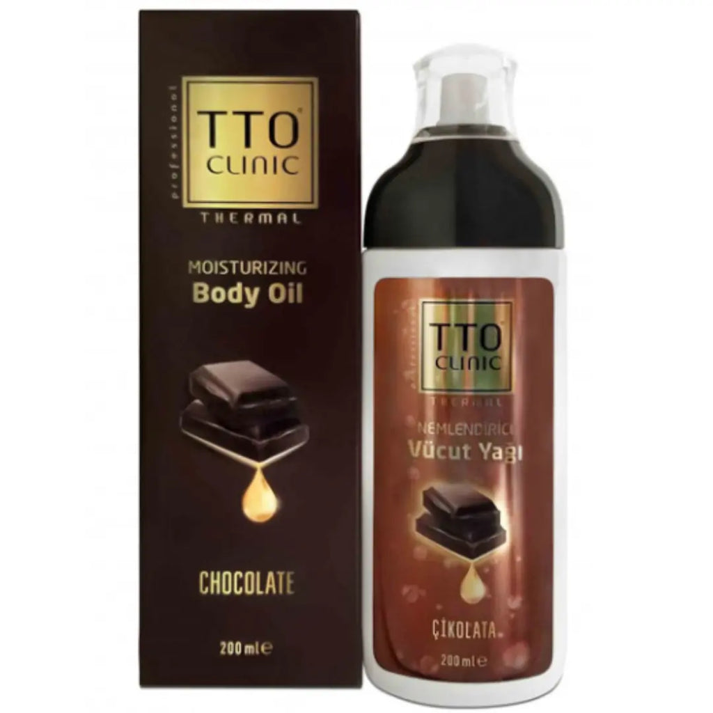 TTO Clinic Chocolate Body Oil for Smooth Skin 200 ml