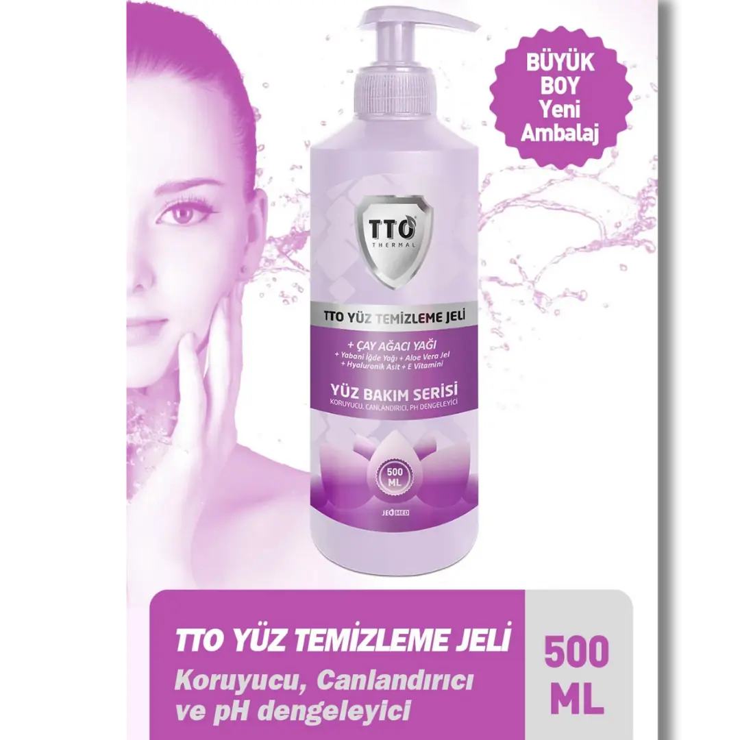 TTO Face Cleansing Gel Refreshing Daily Wash 500 ml