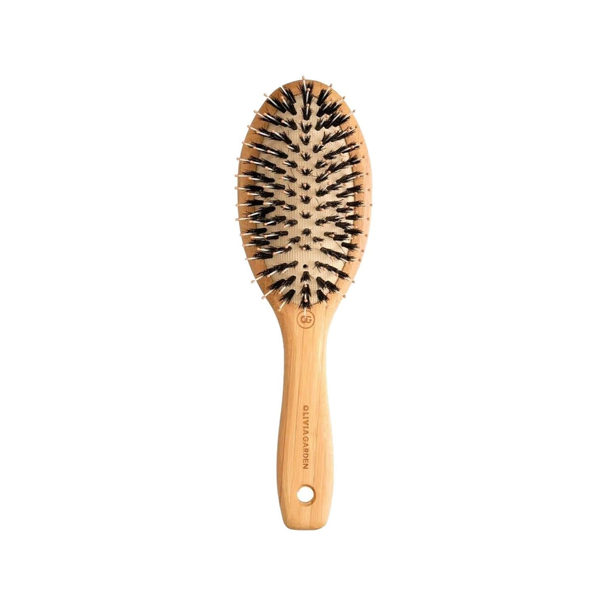 Olivia Garden Healthy Hair Bamboo Paddle Brush - Detangle, Smooth Frizz & Eco-Friendly Hair Brush