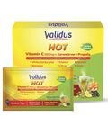 Validus C Hot Herbal Drink Mix for Daily Support 12 Sachets