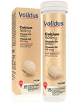 Validus Calcium + Vitamin D3 + Vitamin K2 Bone Support 15 Tablets