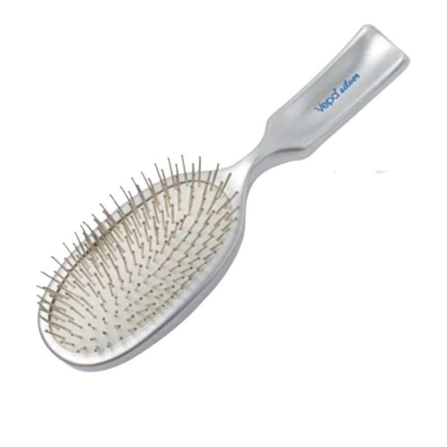 Vepa 513 Silver Hair Brush for Smooth Styling 1 pc